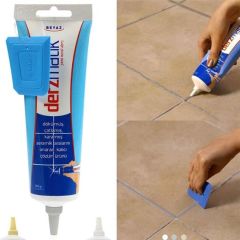 BUFFER® Kullanıma Hazır Fayans Derz Dolgusu Gaga Uçlu Krem Gri Renkli