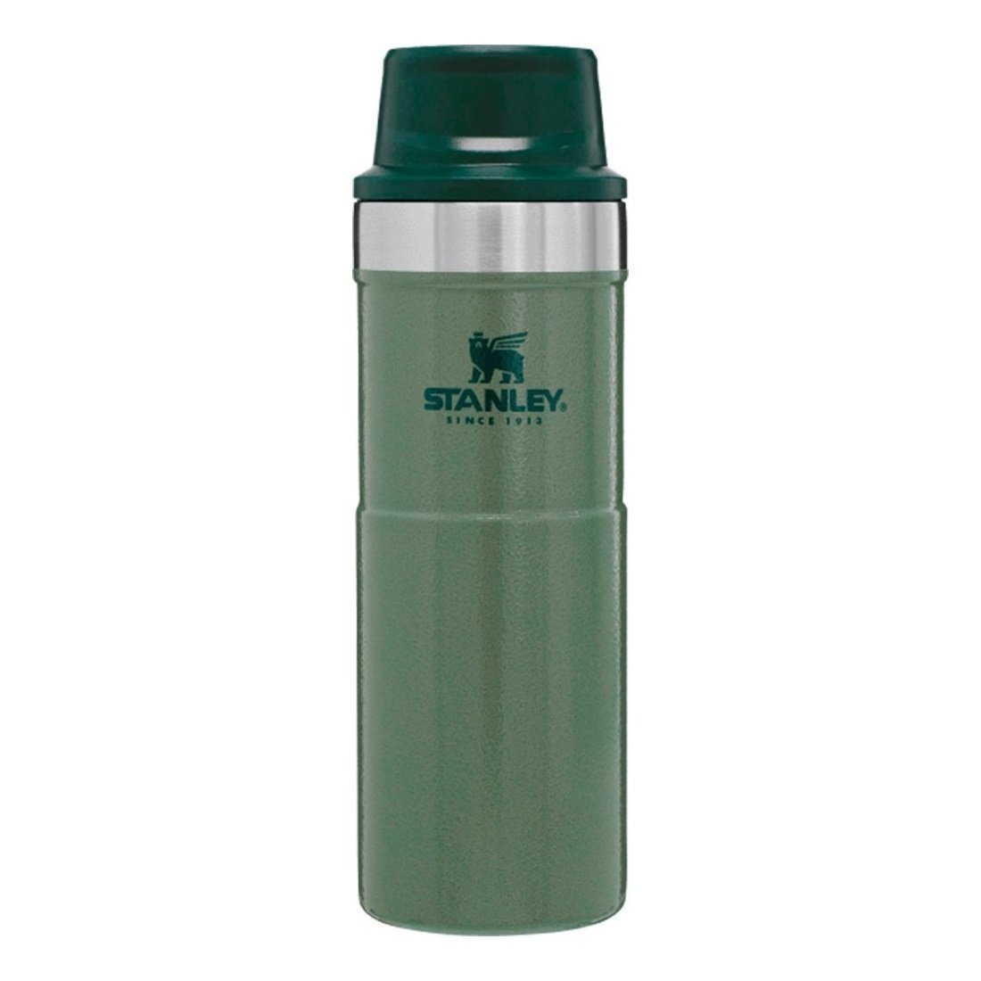 Stanley 0.47L Classic Trigger-Action Travel Mug - Hammertone Green