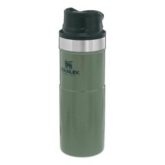 Stanley 0.47L Classic Trigger-Action Travel Mug - Hammertone Green