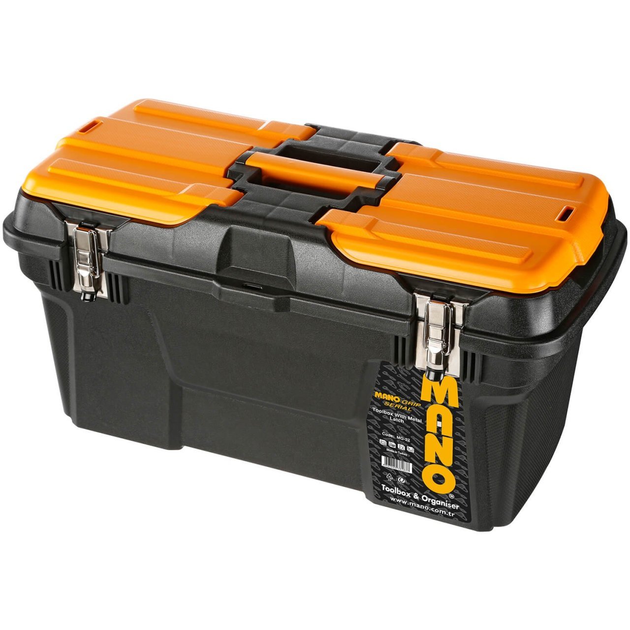 Mano Grip Metal Kilitli Takım Çantası MG-22