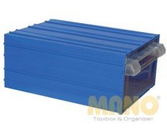 Mano Plastik Çekmeceli Mavi Kutu MK-60