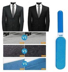 BUFFER® Yıkanabilir Tüy Toplama Rulosu Ve Kendinden Temizlemeli Kedi Köpek Toz Temizleyici Tarak Fırça Seti