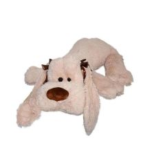 62523 PELUŞ 45CM YATAN TEMBEL KÖPEK -HLY