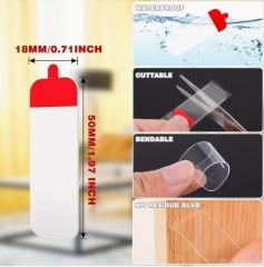 60 Parça Kolay Açılır Güçlü Çift Taraflı Bant 18mm*50mm