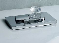 4 Adet Kristal Tasarımlı Çok Amaçlı Yapışkanlı Tutacak Buton