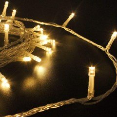 BUFFER® 100 Ledl Pilli Led Işık Dekoratif Led Işık Zinciri Gün Işığı Led