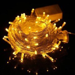 BUFFER® 100 Ledl Pilli Led Işık Dekoratif Led Işık Zinciri Gün Işığı Led