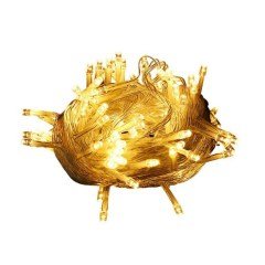 BUFFER® 100 Ledl Pilli Led Işık Dekoratif Led Işık Zinciri Gün Işığı Led