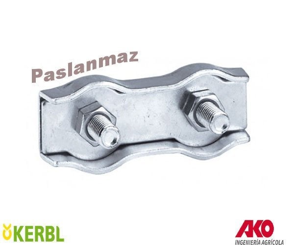 Çit Teli İçin Paslanmaz Bağlantı Klemensi (10lu)