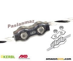 Çit Teli İçin Paslanmaz Bağlantı Klemensi (10lu)