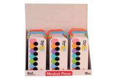 8881-1B DISPLAYDE RENKLİ BEYAZ PİYANO(Belirtilen fiyat, tekli satış için adet fiyatıdır)