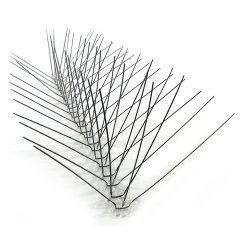 Bird-X Bird-Spikes Kuş Kondurmaz Dikenli Tel Paslanmaz Tüneme Önleyici 61cm