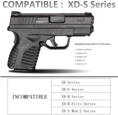 Cytac XDSG2 Springfield XDS Polimer Kılıf R-Defender