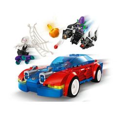 76279 LEGO® Marvel Spiderman Yarış Arabası ve Venom Green Gobli 227 parça +7 yaş
