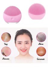 BUFFER® Forever USB li Titreşimli Masaj Etkili Silikon El Yüz Vücut Temizleme ve Bakım Cihazı