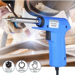 BUFFER® Profesyonel 40-80w Kaliteli Havya Lehim Teli Birleştirme Aleti  Lehimleme Tabancası