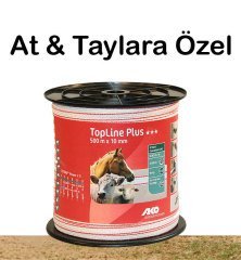 At & Taylara Özel 10mm 500mt Elektrikli Çit Teli İletken Bant