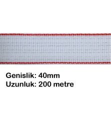 At & Taylara Özel 40mm 200mt Elektrikli Çit Teli İletken Bant