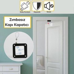 BUFFER® Yangına Dayanıklı Sıva Üstü Tüm Kapılar İçin Uygun Otomatik Kapanan Hızlı Otomatik Kapı Kapatıcı