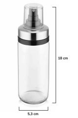 BUFFER® Cam Hazneli Damlatmaz Pratik Sprey Yağdanlık ve Sirkelik-245 ml
