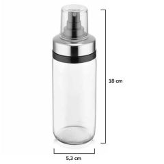 BUFFER® Cam Hazneli Damlatmaz Pratik Sprey Yağdanlık ve Sirkelik-245 ml