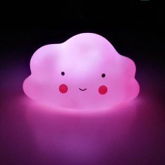 BUFFER® Sevimli Bulut Şeklinde Led Dekoratif Gece Lambası Aydınlatması
