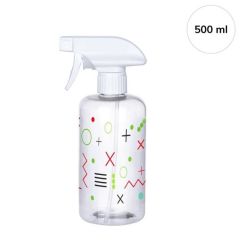 BUFFER® 500ml Bitki Su Püskürtme Pompalı Fısfıs Boş Sprey Şişesi Çiçek Sulama Doldurulabilir Su Kabı