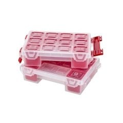 Mano Kırmızı Renkli Organizer 7 inch TORG-7    195mm x 150mm x 100mm