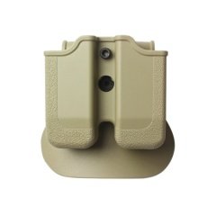 Universal Şarjörler için İmi Z2030 Çift Şarjör Kılıfı Siyah Renk (Glock Hariç)