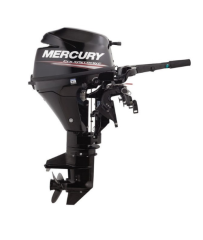Mercury 9.9 HP Uzun Şaft Marşlı Direksiyonlu Manuel Deniz Motoru