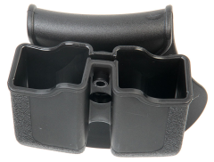 Glock Şarjör için İmi Z2000 İkili Şarjörlük Kılıf (Siyah)