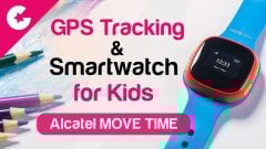 Alcatel Movetime MT30 Akıllı Çocuk Saati - Mavi Renk