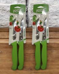 Pratik 4'lü Pratik Bıçak Tırtıklı Bıçak Seti