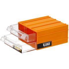 Mano Plastik Çekmeceli Sarı Kutu K-31   110 mm x 120 mm x 62 mm