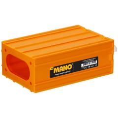 Mano Plastik Çekmeceli Sarı Kutu K- 35   110 mm x 170 mm x 65 mm