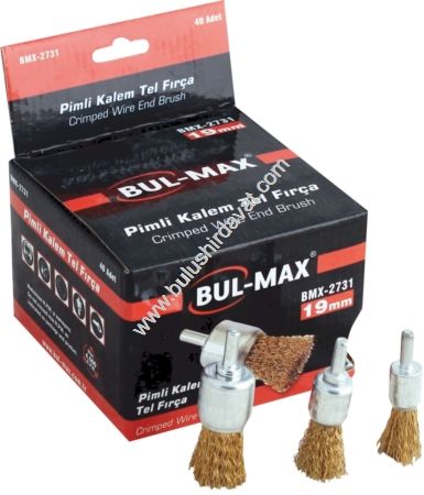 Bulmax 17mm Kalem Matkap Fırcas Bmx-2730 (5 Adet Gönderilir)