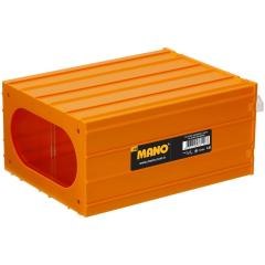 Mano Plastik Çekmeceli Sarı Kutu K-50  140 mm x 230 mm x 98 mm