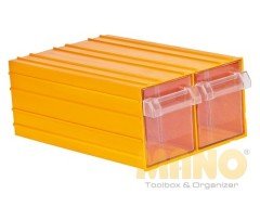 Mano Plastik Çekmeceli Sarı Kutu K-56