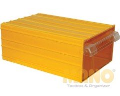 Mano Plastik Çekmeceli Sarı Kutu K-60