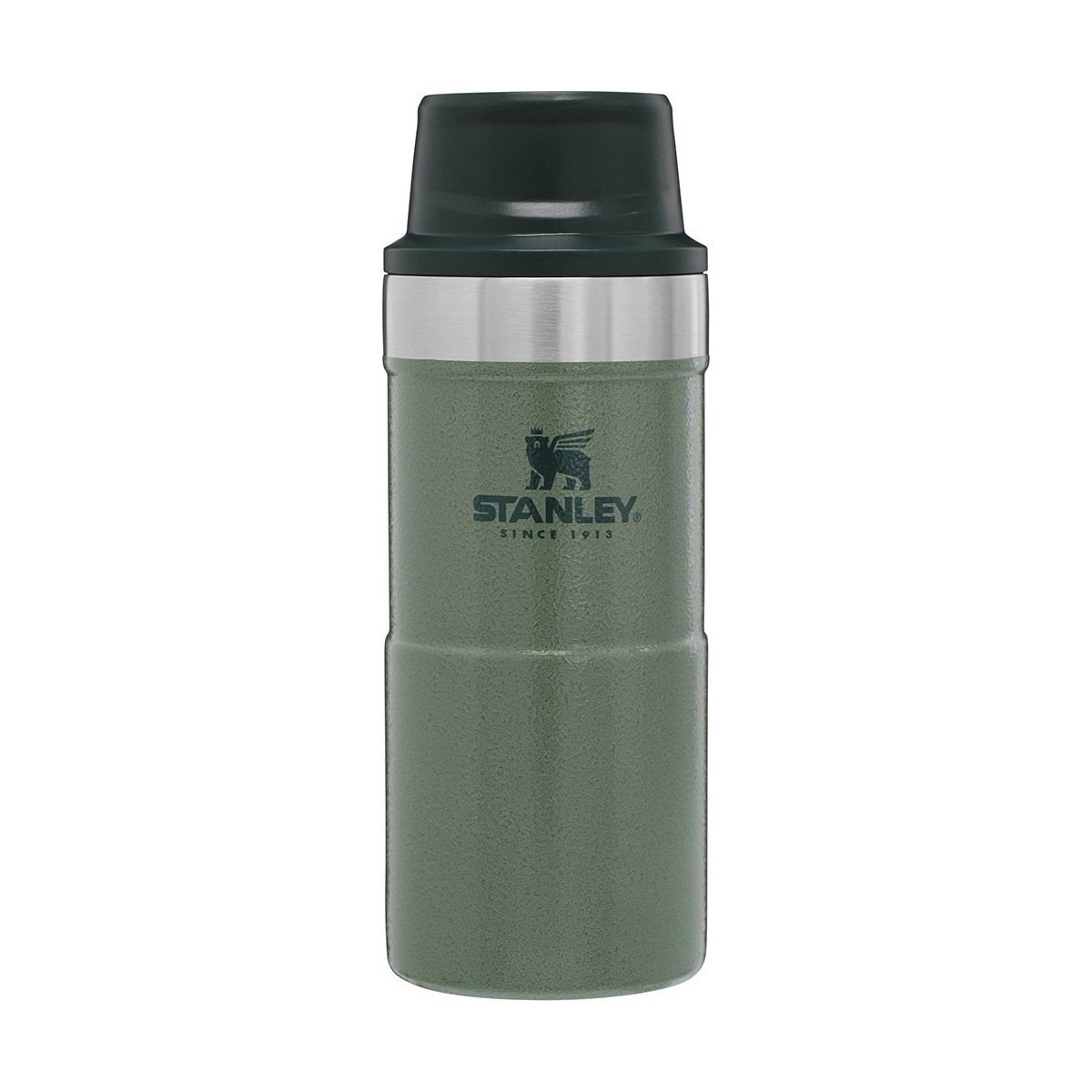 Stanley 0.35L Classic Trigger-Action Travel Mug - Hammertone Green