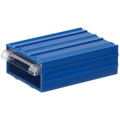Mano Plastik Çekmeceli Mavi Kutu MK-10  85 mm x 120 mm x 40 mm (50'li Paket Halinde Satılır)