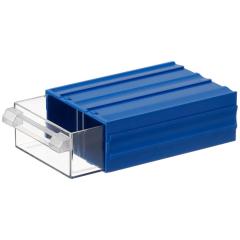 Mano Plastik Çekmeceli Mavi Kutu MK-10  85 mm x 120 mm x 40 mm (50'li Paket Halinde Satılır)