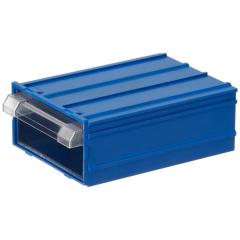 Mano Plastik Çekmeceli Mavi Kutu MK-20  100 mm x 140 mm x 52 mm  (40'lı Paket Halinde Satılır)