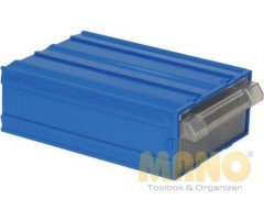 Mano Plastik Çekmeceli Mavi Kutu MK-20