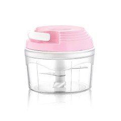 BUFFER® İpli Çekmeli Pratik Meyve Sebze Doğrayıcı 2 Bıçaklı El Blender