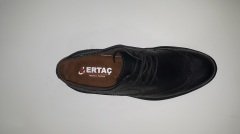 ERTAÇ ERKEK SİYAH BAĞCIKLI AYAKKABI