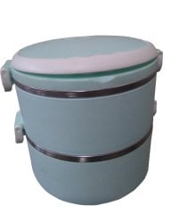 Kurch 3 Katlı Sızdırmaz Vakumlu Yemek Termosu Sefer Tası 2x0,75LT
