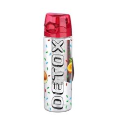 BUFFER® Tutma Saplı Kilitli Kendiliğinden Süzgeçli Kolay Taşınabilir Detoks Sporcu Diyet Matarası