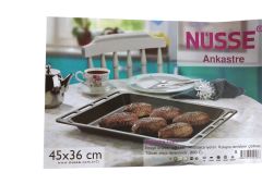 Nüsse 45x36 cm Ankastre Emaye Fırın Tepsisi (Bosch Arçelik Beko Grundig Altus Evii)