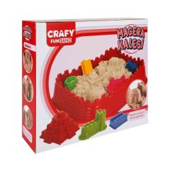 2787 Crafy Macera Kalesi Oyun Kumu Seti 10 Parça 1000 g